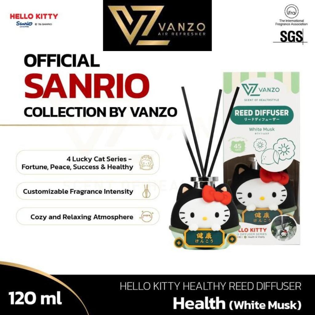 VANZO Hello Kitty Healthy Reed Diffuser - Health / White Musk (120ml ...