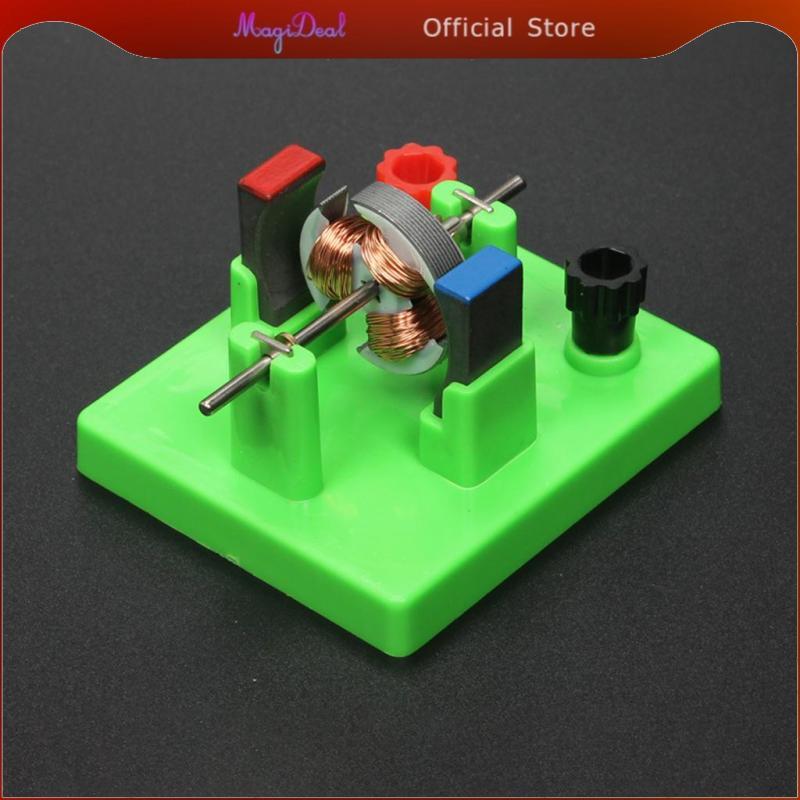 MagiDeal Physics Experiment Electric Kits DIY DC Electrical Motor Model ...