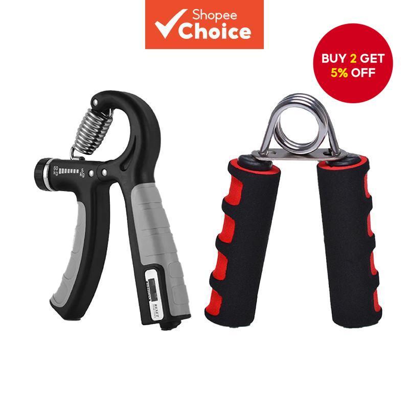 Electronic Spring Grip Strengthener - Adjustable Hand/Finger Exerciser ...