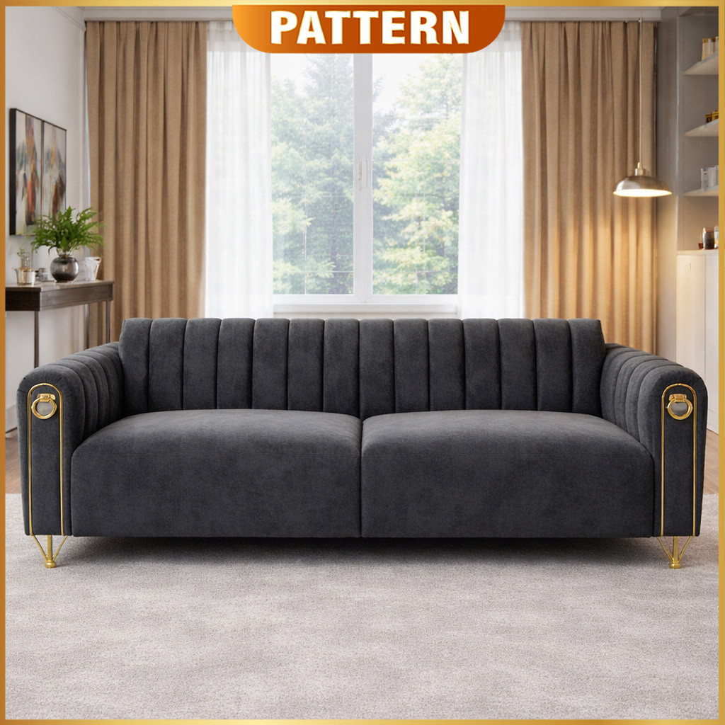 PATTERN Premium LUXE 2+3 Seater Sofa Set Modern Classic Living Room ...