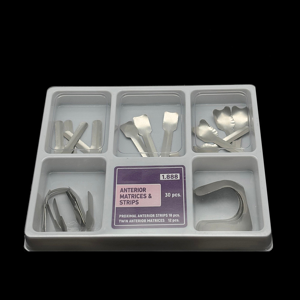 30PCS Dental Proximal Anterior Strips Matrix Bands Twin Anterior ...