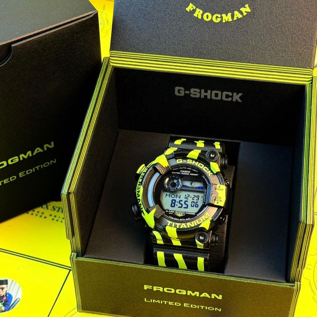 G-SHOCK / CASIO Frogman Poison Dart Frog GW-8200TPF-1 | Original | Rare ...