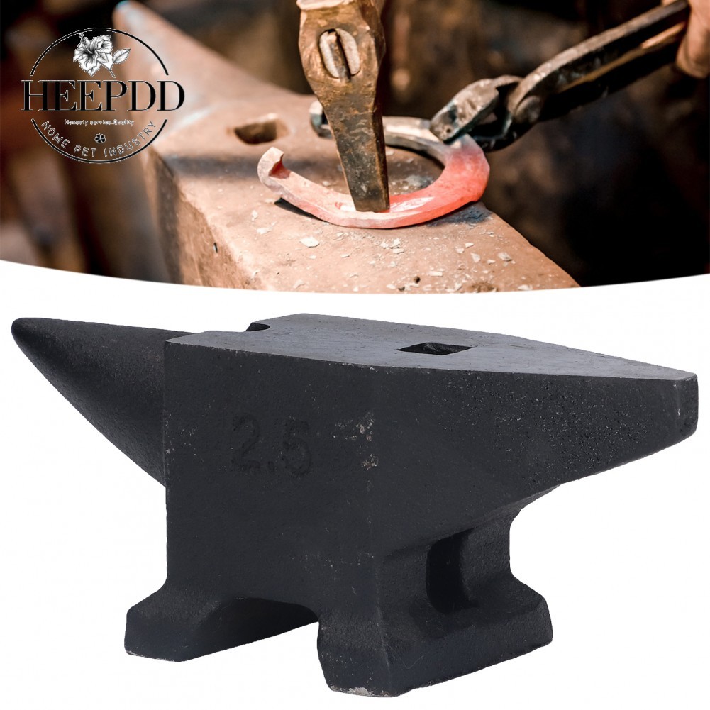 HEEPDD 2.5kg Steel Anvil with Horn Design Hardened Surface for Metal ...