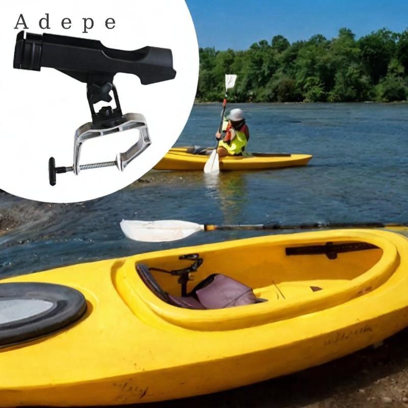 Adepe Fishing Pole Mount Boat Fishing Rod Rack for Raft Fishing Canoe ...