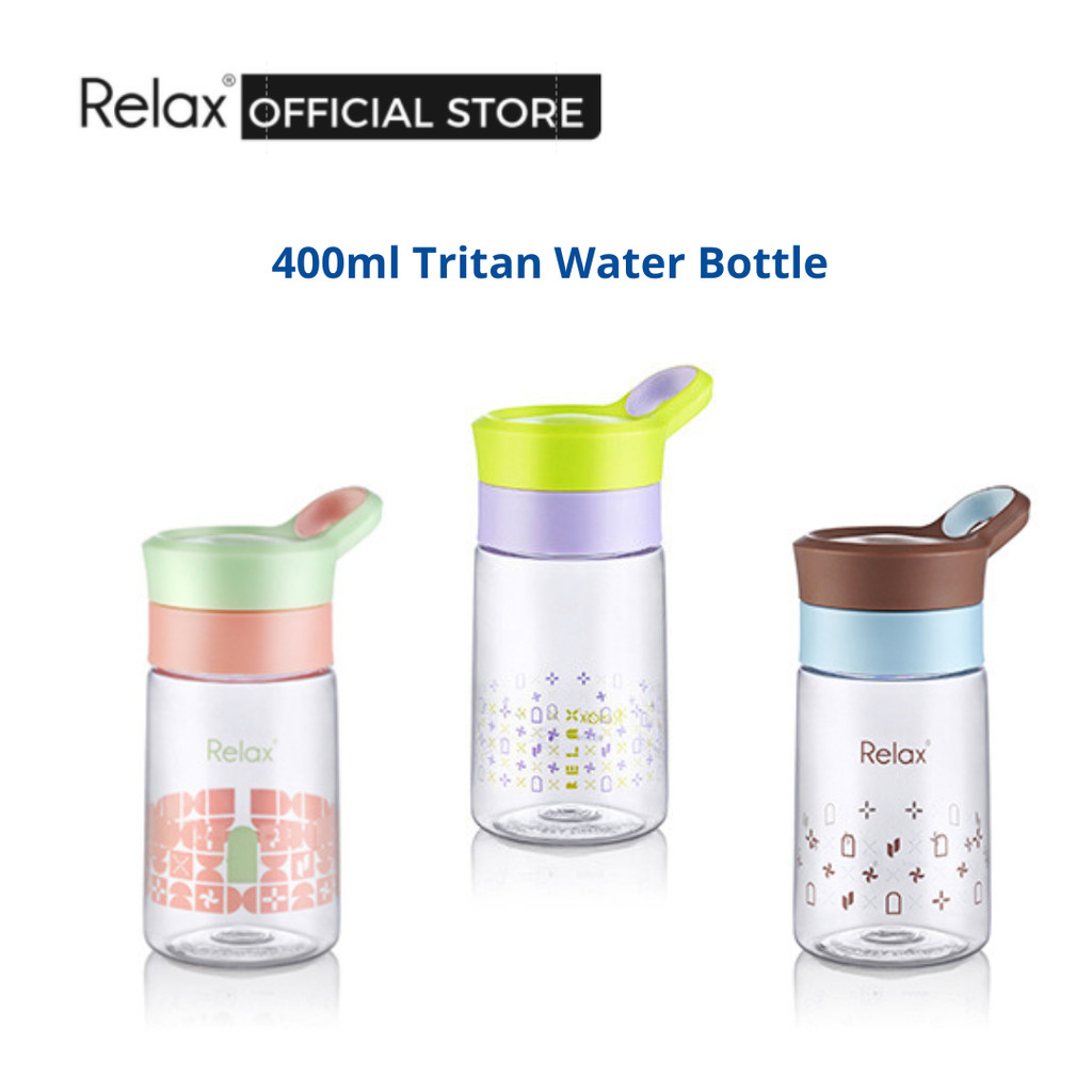 RELAX D8240 Series Tritan Botol Air Water Bottle Colourful Viral Water ...