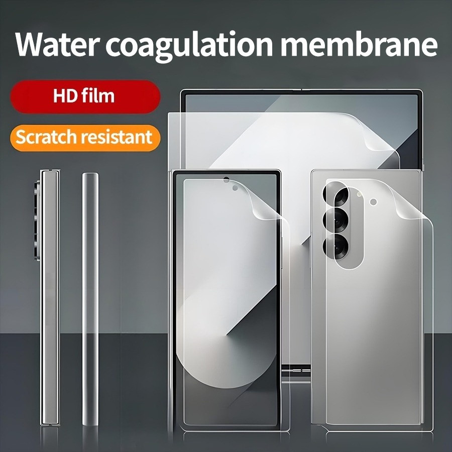 Clear Matte Privacy Hydrogel Film Screen Protector For Samsung Galaxy Z ...
