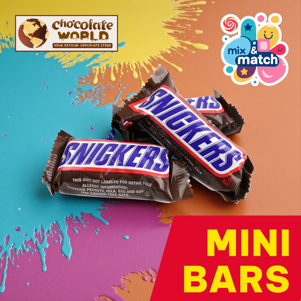 [Mix & Match] Snicker Minis Chocolate 20g (Made in Netherlands ...