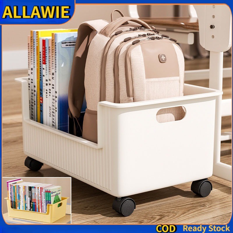 Under-desk Storage Box for Students Mobile Storage Bin with Wheels ...