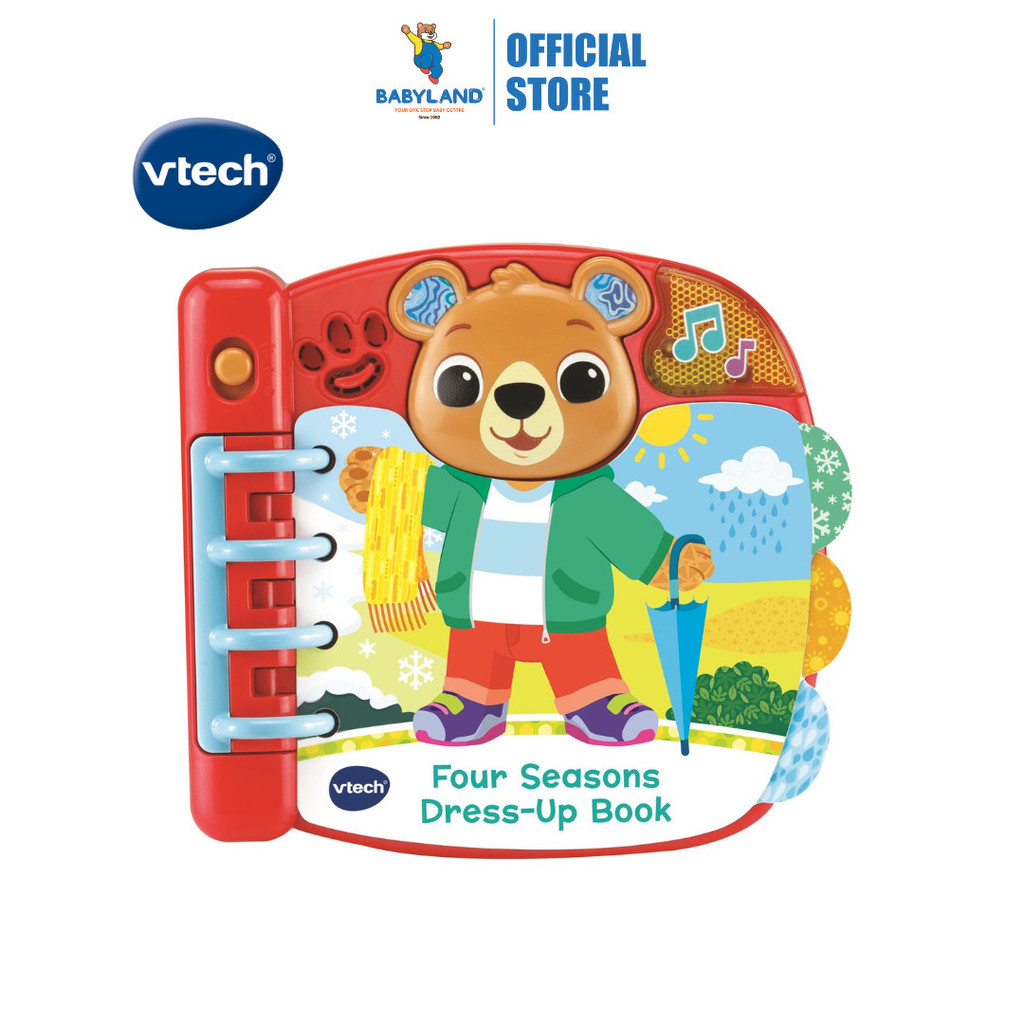 Vtech Four Seasons Dress-Up Book ( 12 to 36 Months ) | Shopee Malaysia