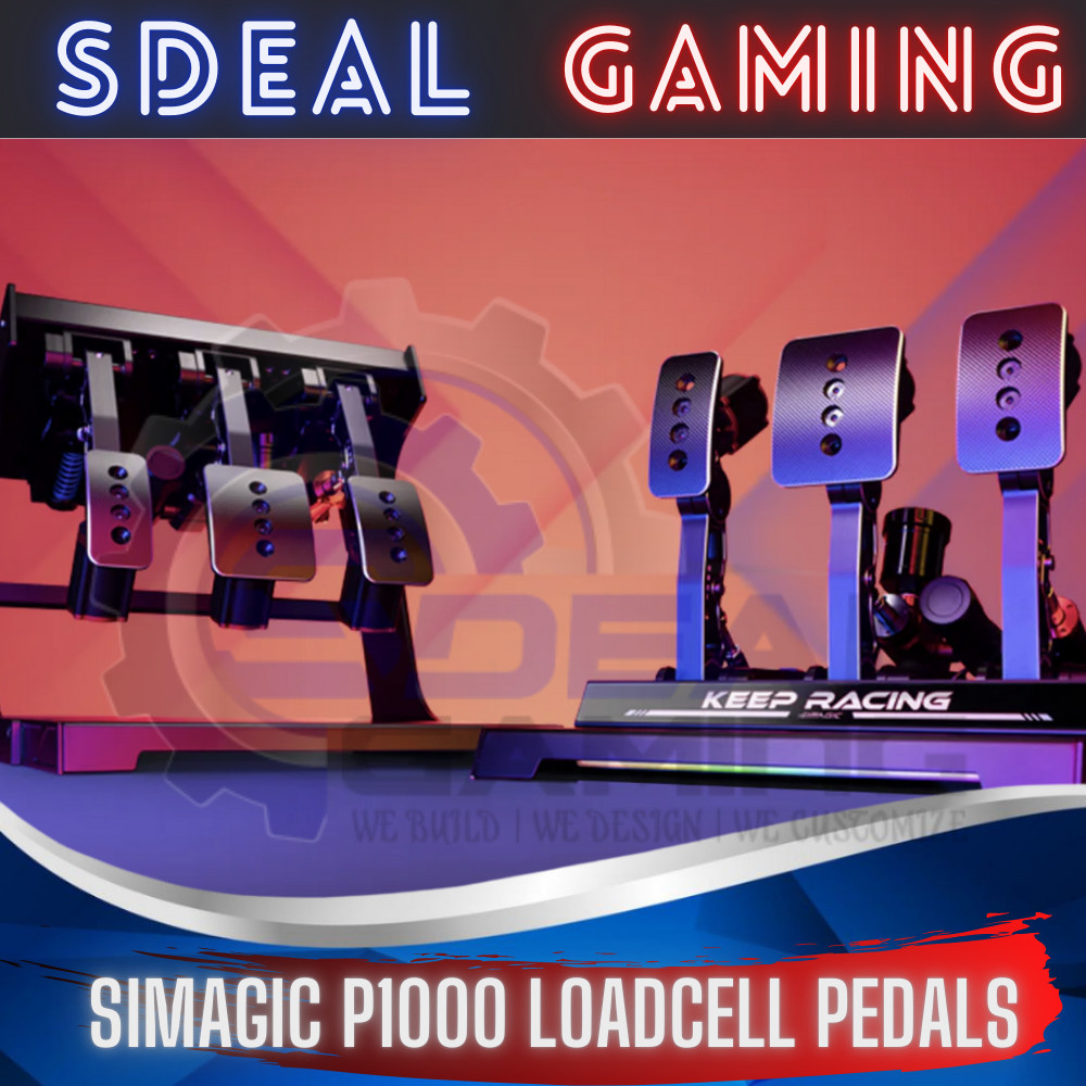 SIMAGIC P1000 MODULAR PEDALS / INVERTER P1000I PHYI HYDRUALIC | Shopee ...
