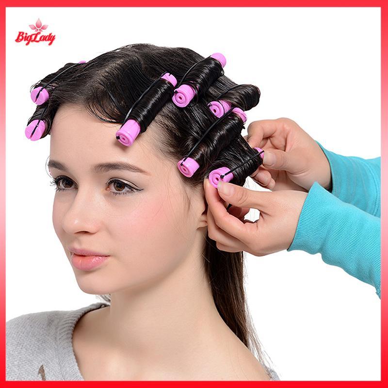 NFPH> 12pcs Hair Perm Rods Short Cold Wave Rods Hair Curler Heat ...