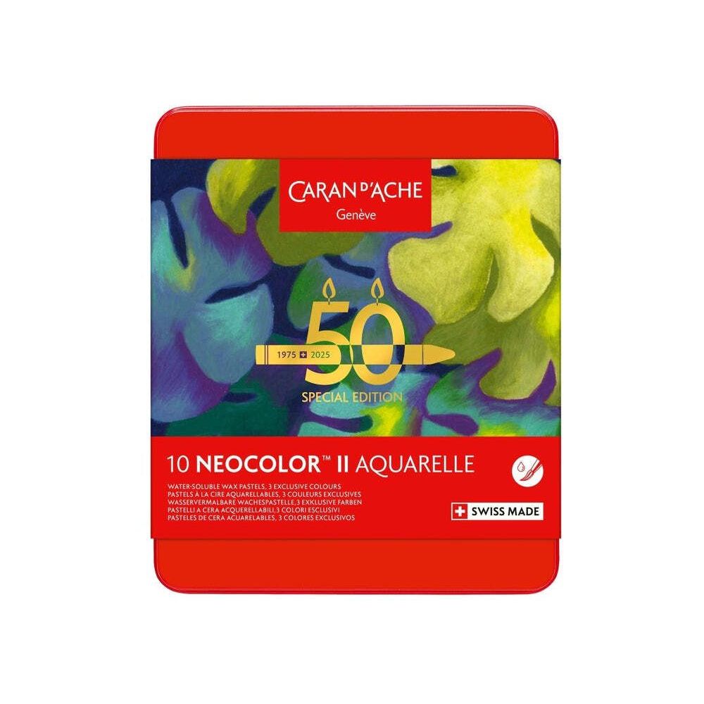 Neocolor II Aquarelle 50th Anniversary - Lush 10 COL | Shopee Malaysia