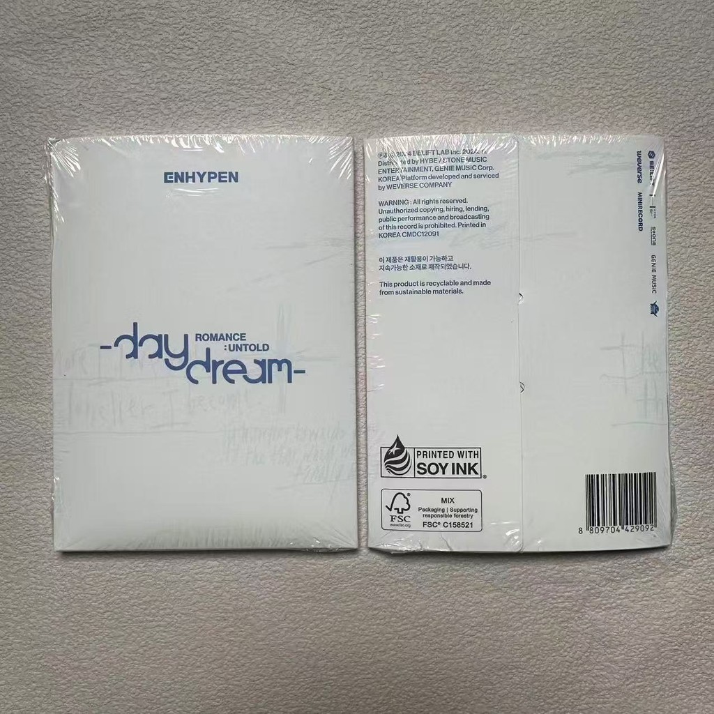 Kpop IdolENHYPEN ROMANCE : UNTOLD -daydream- Weverse Albums Ver (QR ...