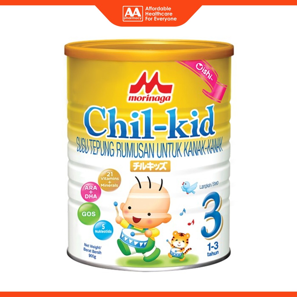 Morinaga Chil-kid Milk Formula Step 3 900g (For Children 1-3 Years ...