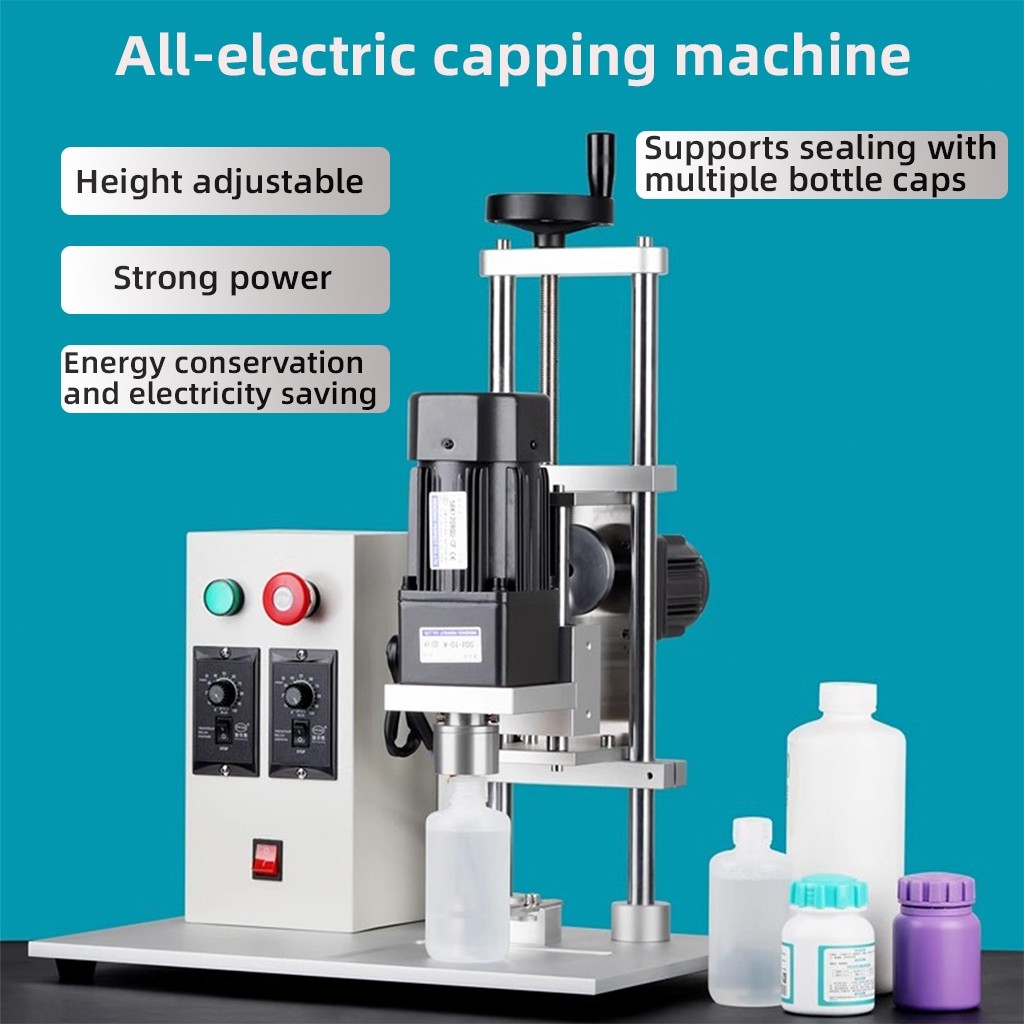 WT-80XG Pure Electric Sealing Machine, Tabletop Capping Machine ...