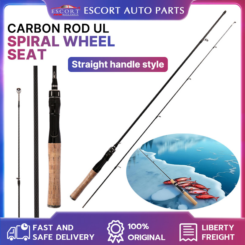 86cm-1.68m Spinning UL High Carbon Fishing Rod Ultralight Fishing Rod ...