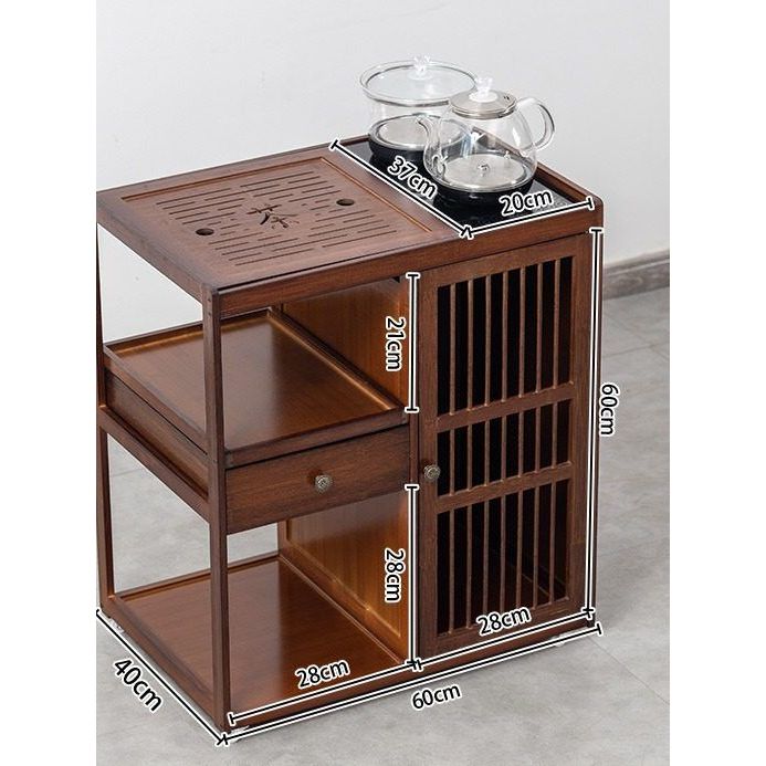 Movable Tea Table Small Tea Table Kettle Integrated Household Tea ...