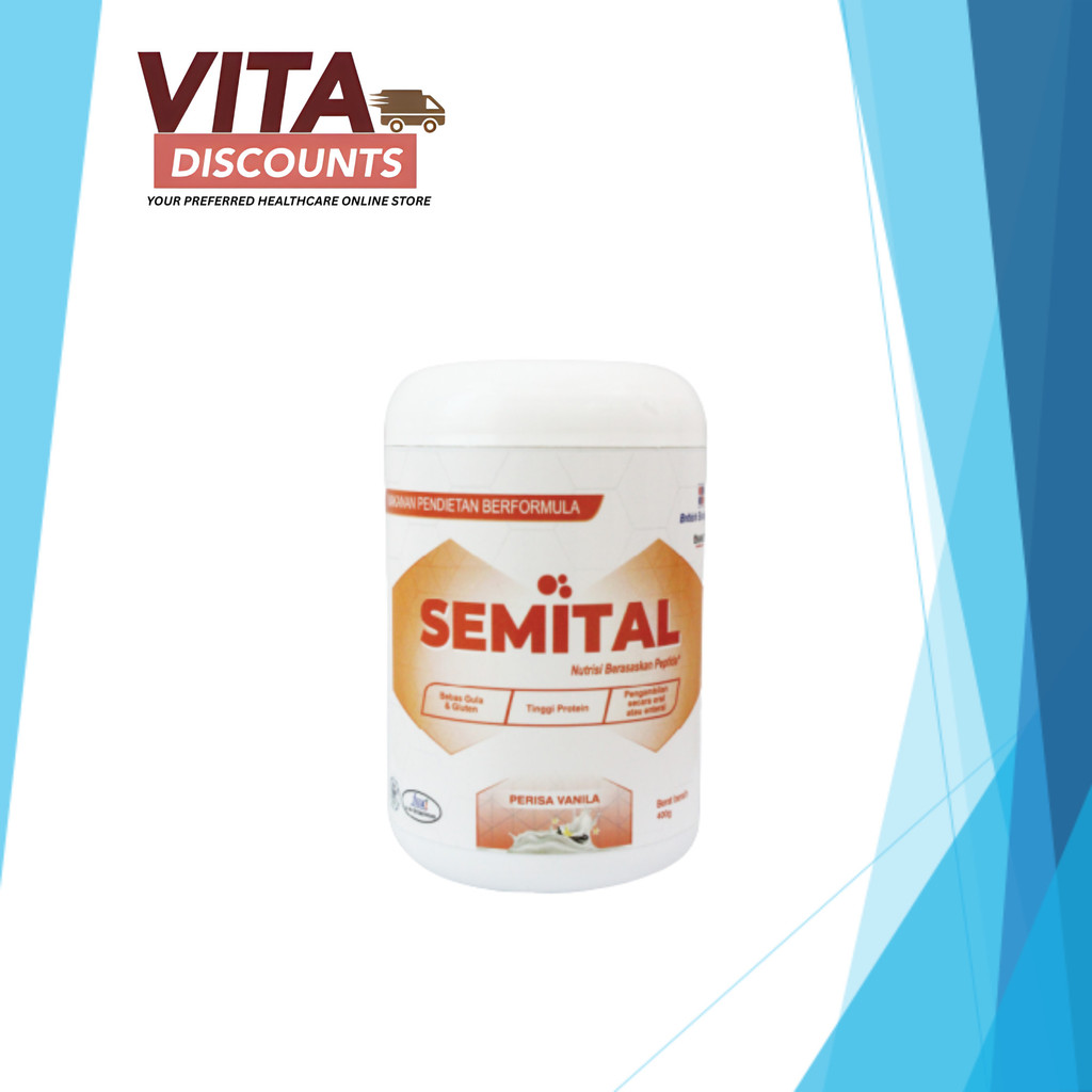 CRITICARE SEMITAL POWDER VANILLA 400G EXP03/2027 | Shopee Malaysia