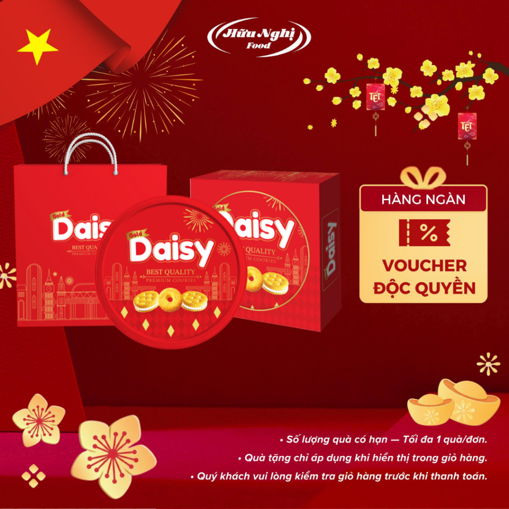 Friendship Food Gold Daisy Assorted Cookies 303G (New Packaging 2026 ...
