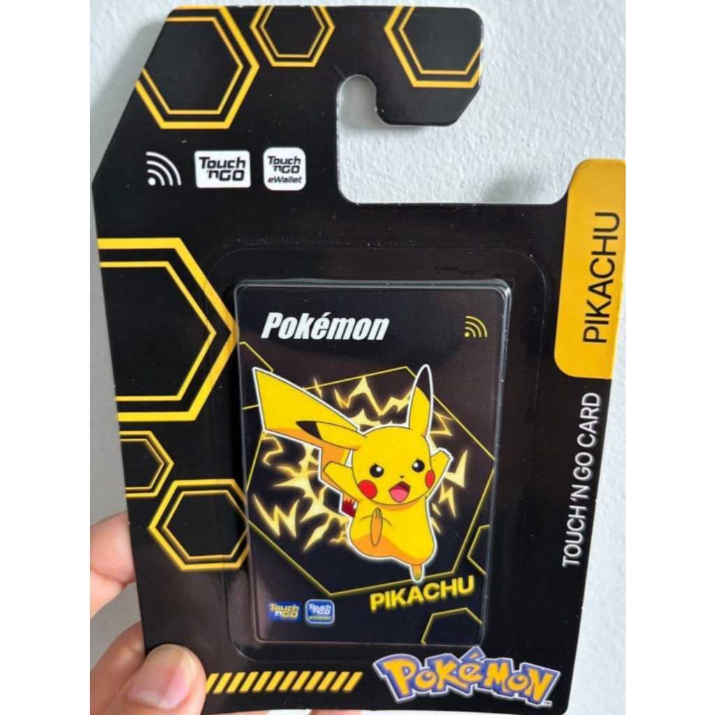 Touch N Go Pikachu Pokemon Card - TnG Pikachu TnG Pokemon Touch N Go ...