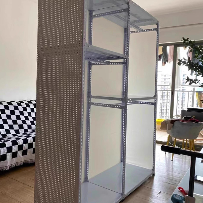 Hole Board Perforation-Free Wall Hanging Rack Customized Plastic Flat ...