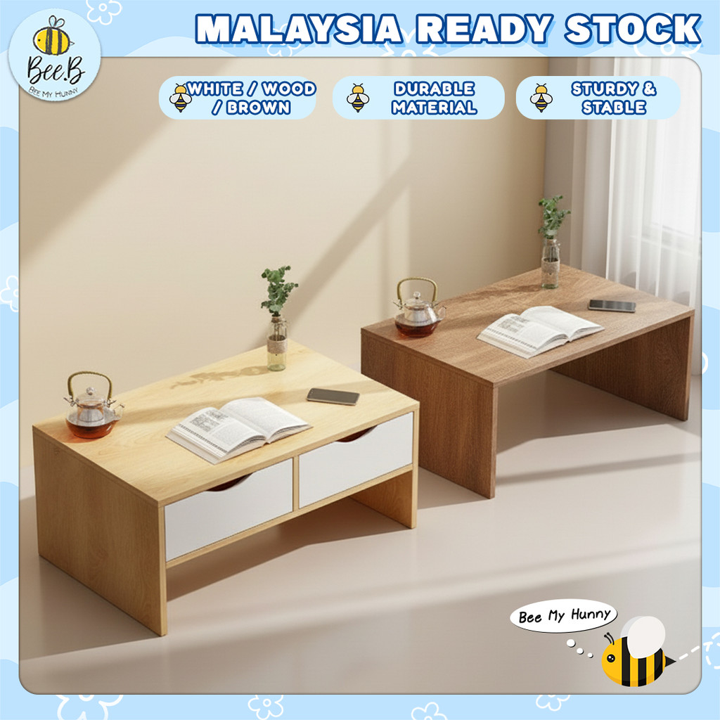 Meja Belajar Kanak Japanese Style Small Floor Table Student Study Desk ...
