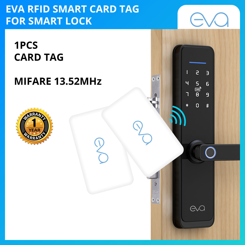 Eva RFID 13.56MHz Key Tag Card for Eva Smart Lock and other Smart Lock ...