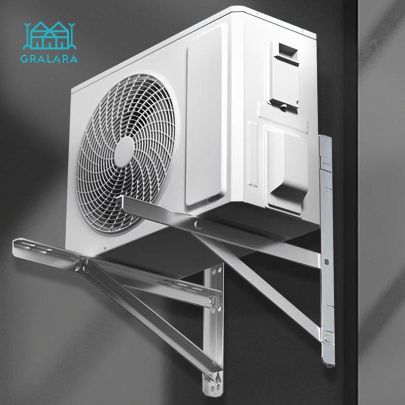 Gralara 1.5P Air Conditioner Bracket Outside Rack Stainless Steel Heavy ...