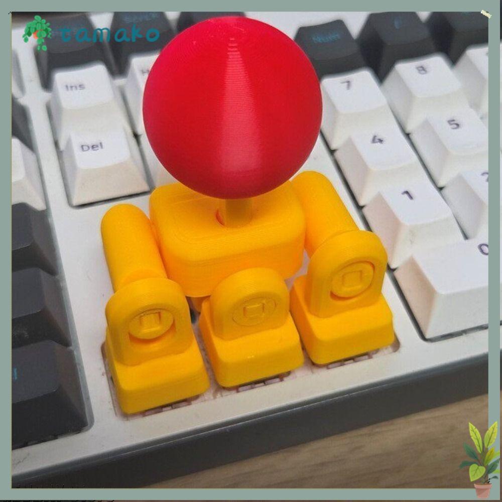 TAMAKO External Game Joystick, Simulation Rocker Creative Printed ...