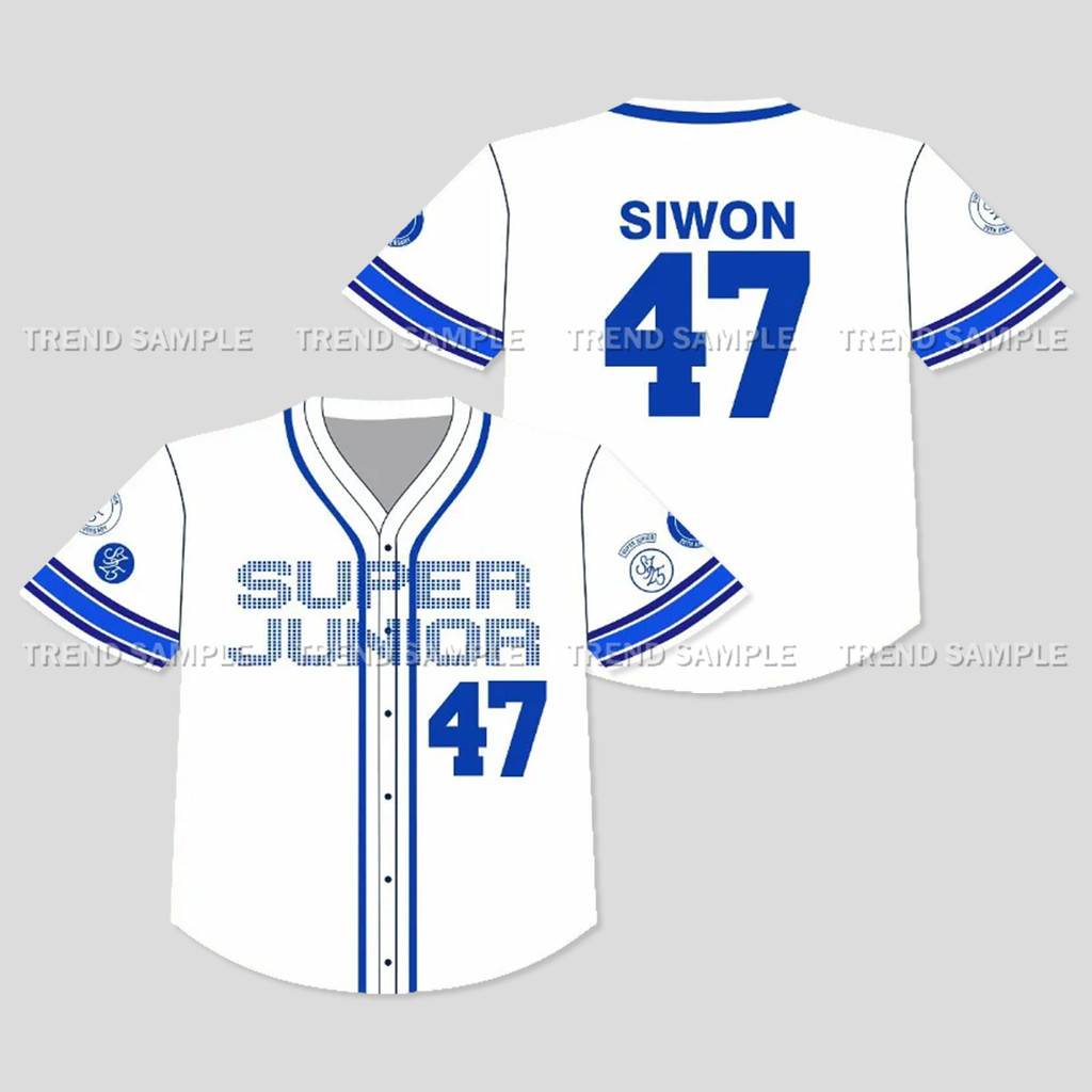 SUPER JUNIOR SUPER SHOW 10 ベースボールユニフォーム SUPER JUNIOR 20th Anniversary TOUR SUPER SHOW 10 SJ-CORE MD