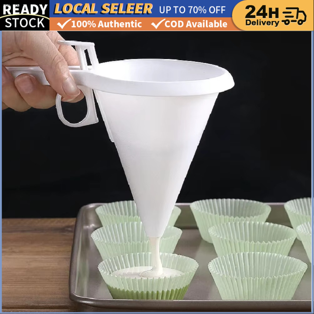 Adjustable Cream Funnel Portion Cup Butter Frosting Chocolate Dispenser ...