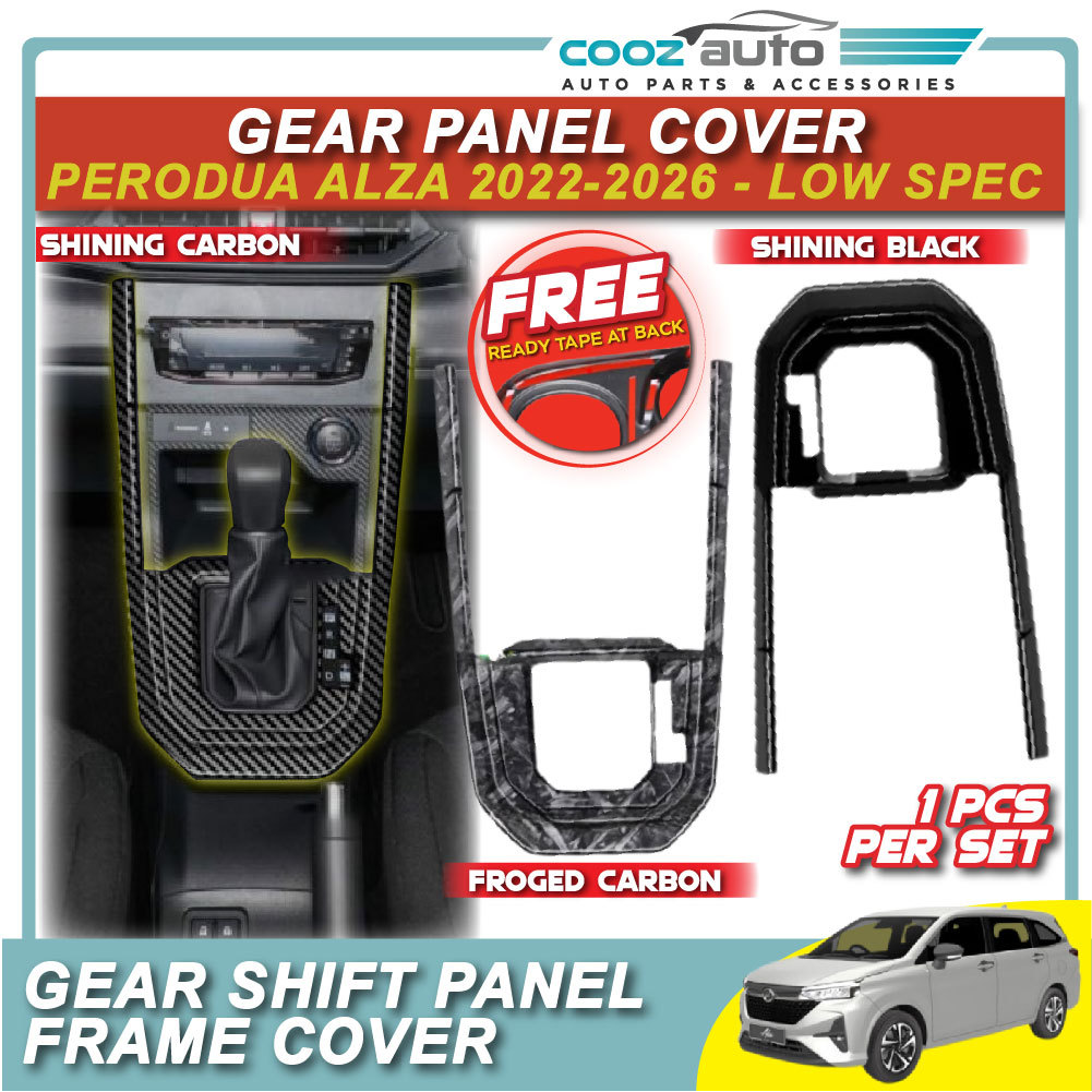Perodua Alza 2022 - 2026 Gear Shift Panel Frame Cover High Low Spec ...