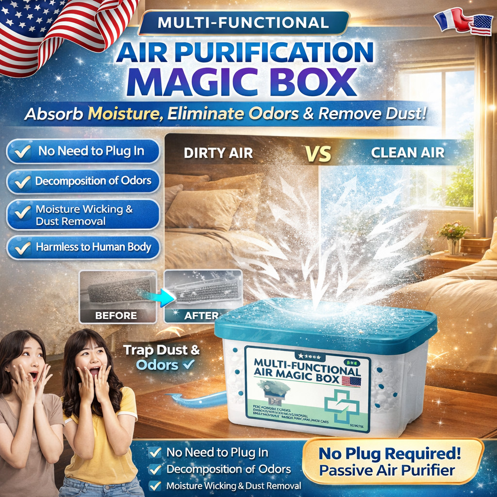 Universal Suction Magic Box Odor-Decomposing Removal Air Purification ...