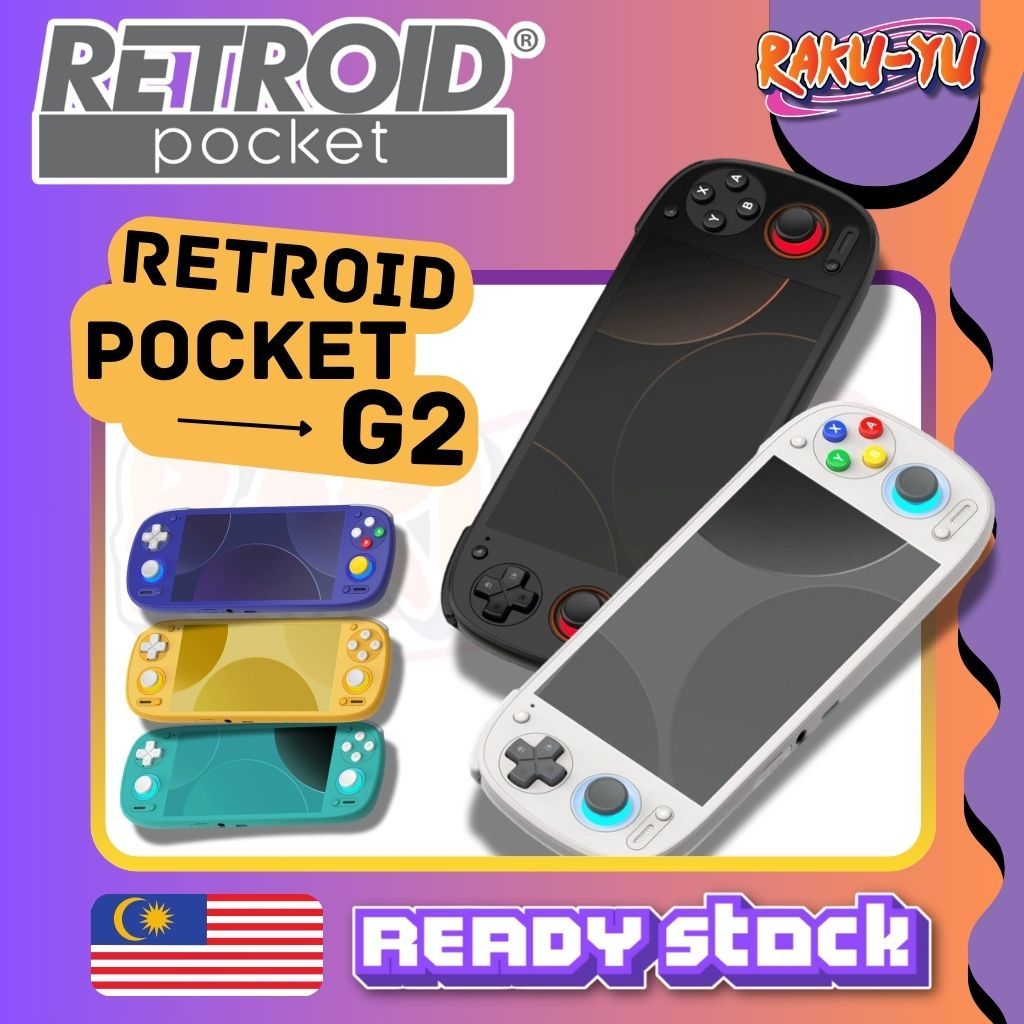 Retroid Pocket G2 Handheld Game Console 5.5
