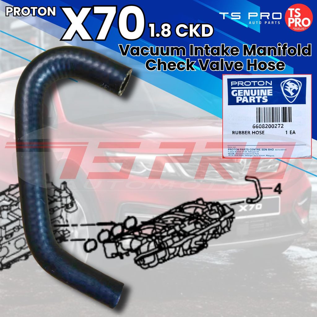 Proton Geely X70 1.8 CKD Genuine Vacuum Intake Manifold Check Valve ...