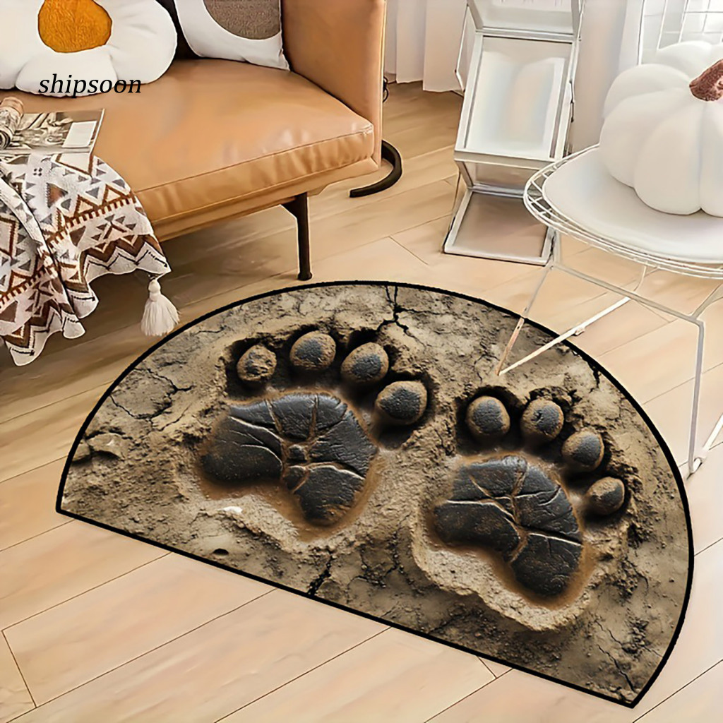 SN Stunning 3D Visual Effect: This 3D hole rug features an advanced ...