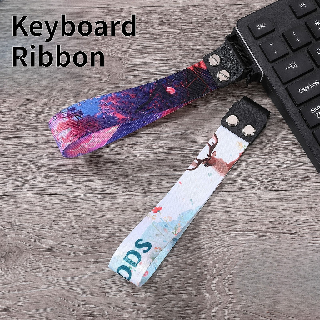 Sakura Custom Keyboard Ribbon Snap-On Wooting Decorative Strap ...