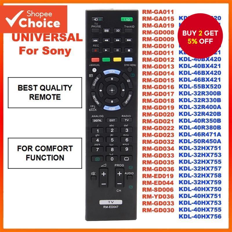 Universal Remote Control RM-ED047 For SONY Smart Tv RM-GD020 RM-GD021 ...