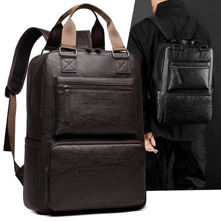 backpack beg sekolah menengah Ransel berkapasiti besar lelaki Korea ...