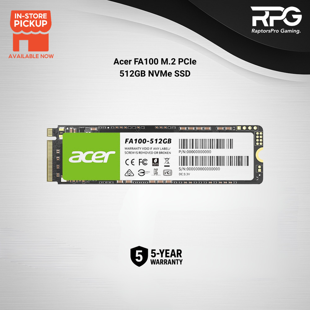 ACER FA100 512GB / 1TB M.2 PCIe NVMe SSD | Shopee Malaysia