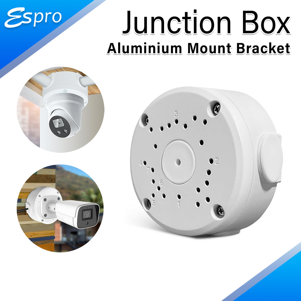 Aluminum Junction Box Mount Bracket, Universal for Bullet Security ...