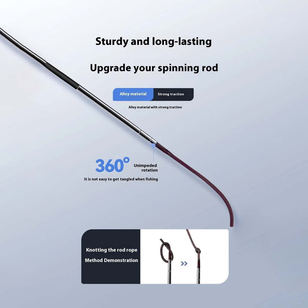 SY Small Fishing Rod Kids Mini Ultralight Ultra-Fine Short Section Hand ...