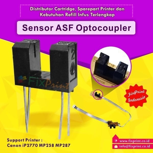 Optocoupler PE Sensor ASF Canon Printer iP2770 MP258 MP287 New | Shopee ...