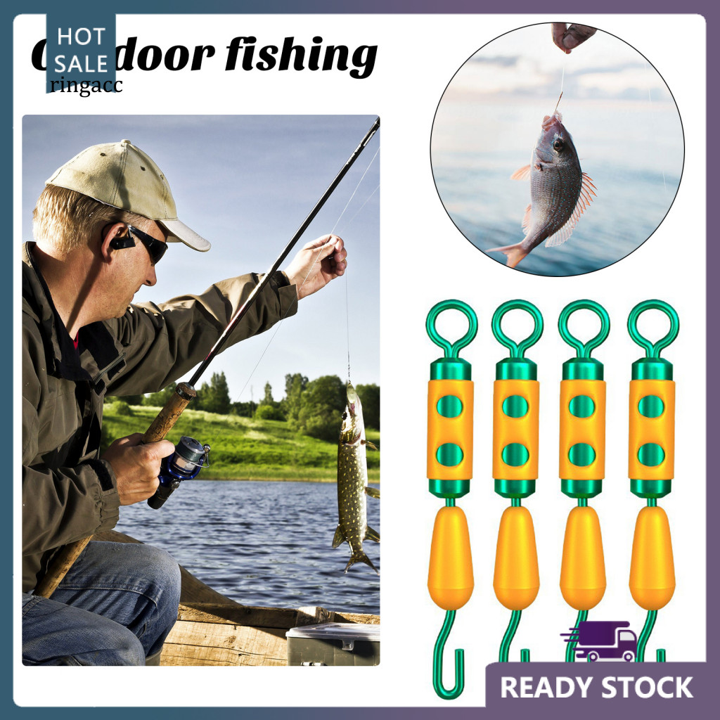 RGA When the fish lifts the rod the unloading spring becomes longer ...