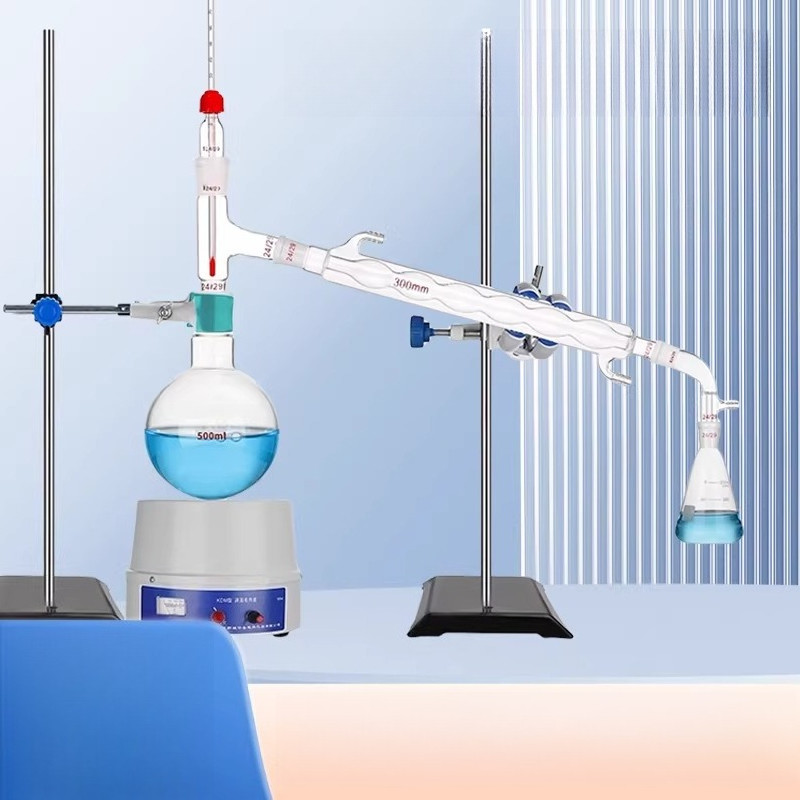 Glass Normal Pressure Distillation Device Decompression Distillation ...