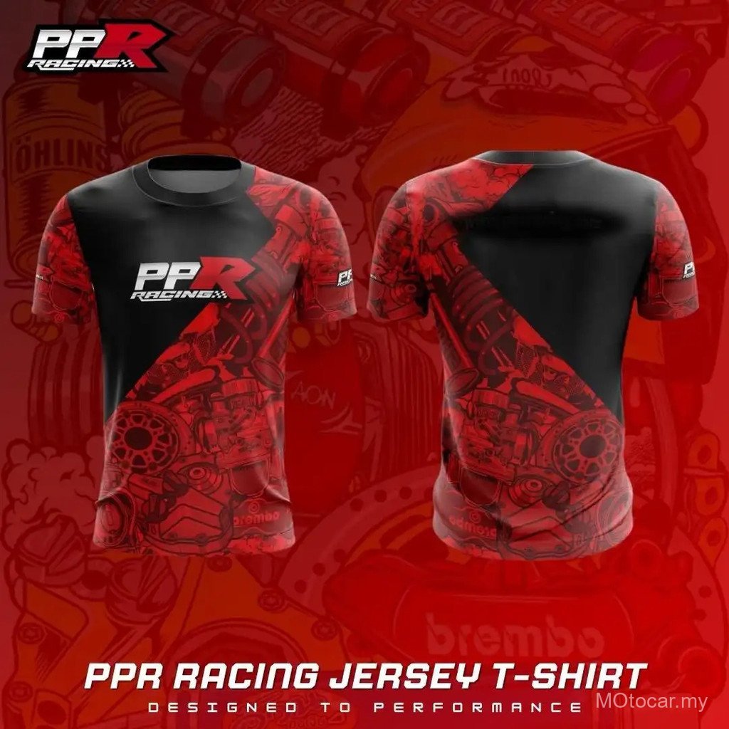 PPR RACING BAJU JERSEY T-SHIRT 100% HIGH QUALITY T SHIRT I9FJ | Shopee ...