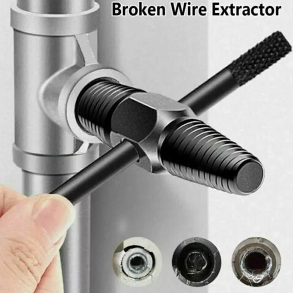 Broken Wire Extractor Faucet Double-head Triangle Valve Universal Tap ...
