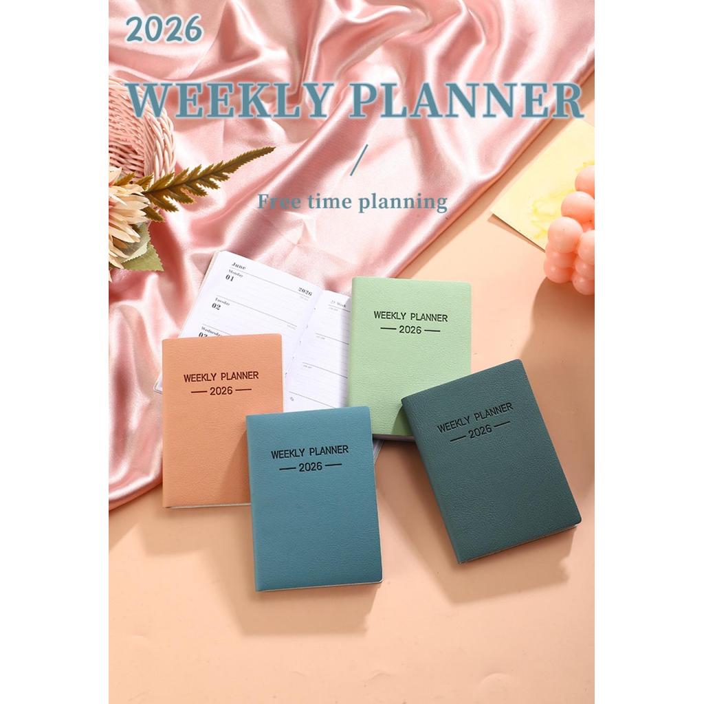 SUCHEN 2026 A7 English Weekly Plan Student Notepad Daily Weekly Agenda ...