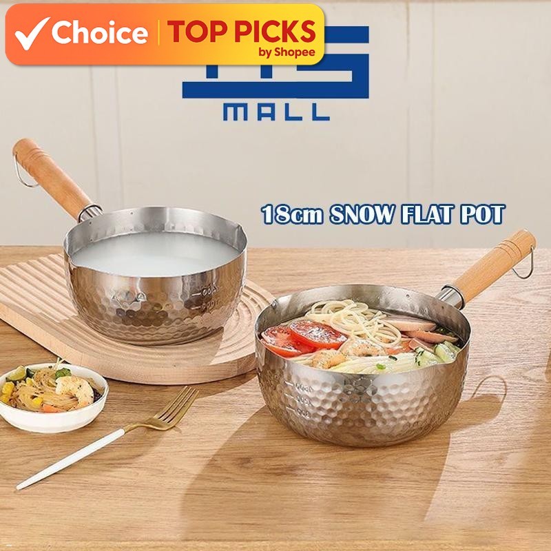 Stainless Steel Snow Pot Household Soup Pot Noodle Cooking Pot Single ...