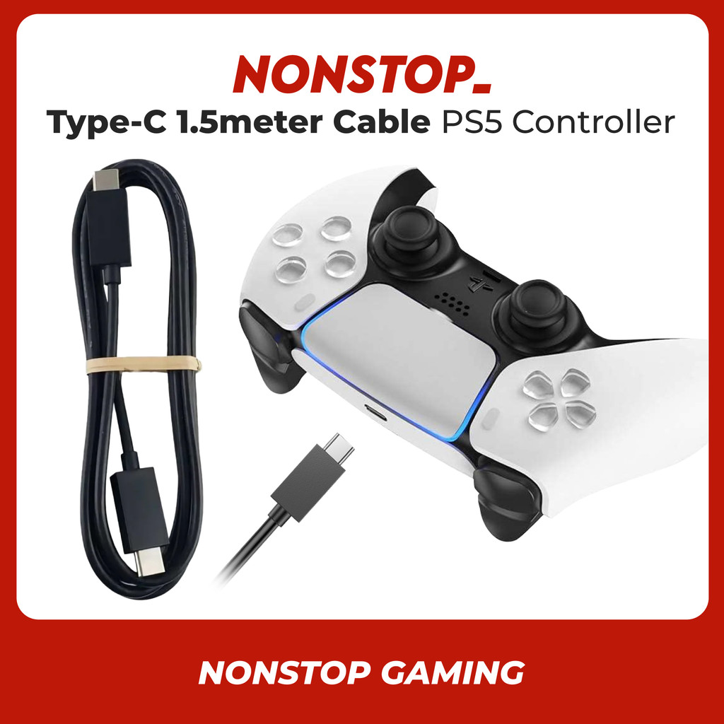 PS5 DualSense Controller Type-C USB Data Cable PS5 Charging Cable 1 ...